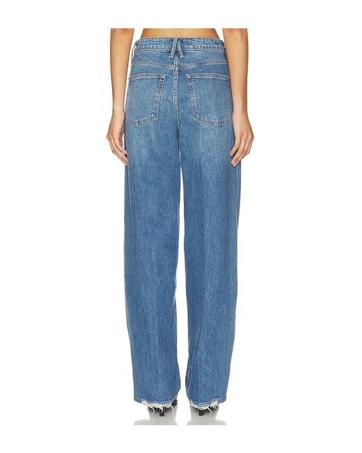 GOOD AMERICAN Blue Vintage High Wide Jeans