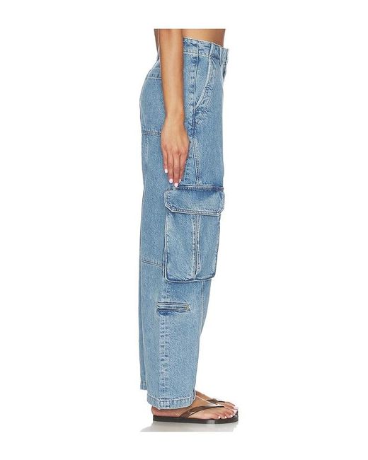 Agolde Blue Ambika Utility Jean