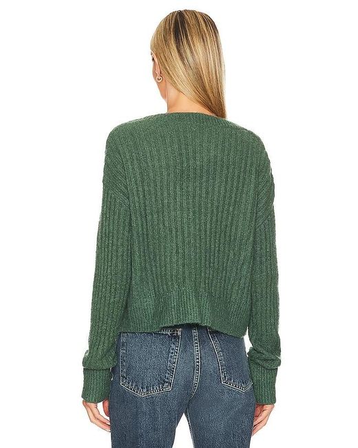 Lovers + Friends Green Caroline Cardigan