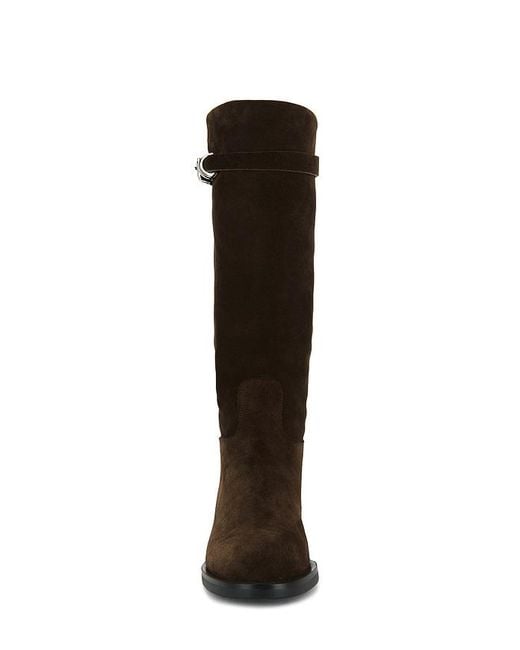 Black Suede Studio Black Boot Ashley