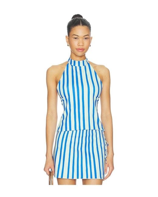 Susmie's Blue Susmie's Suavecito Reversible Top