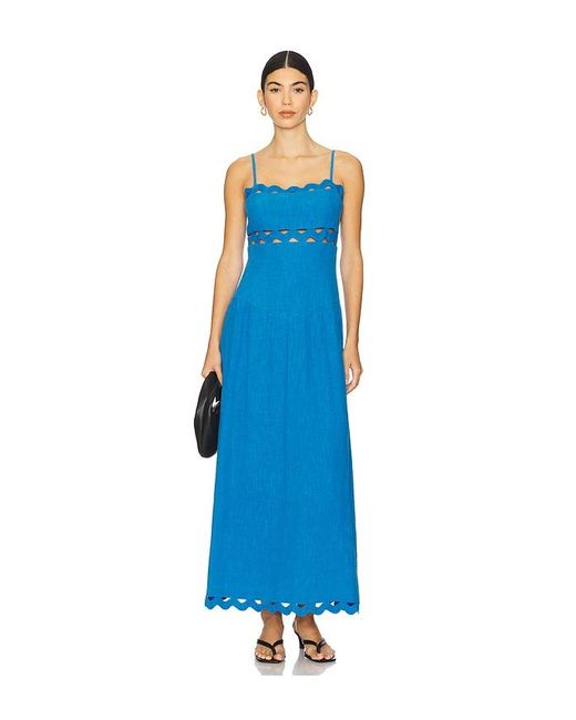Saylor Blue Maxikleid Florence