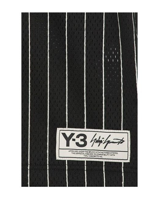Y-3 Black Elite 5 Bball Jersey for men