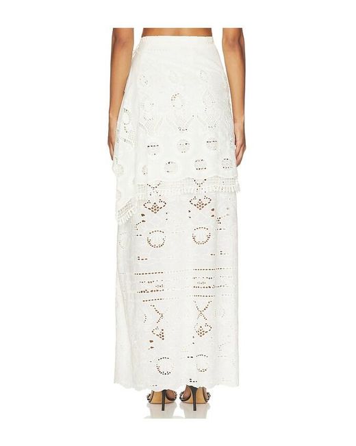 KETTEL ATELIER White Katinka Skirt