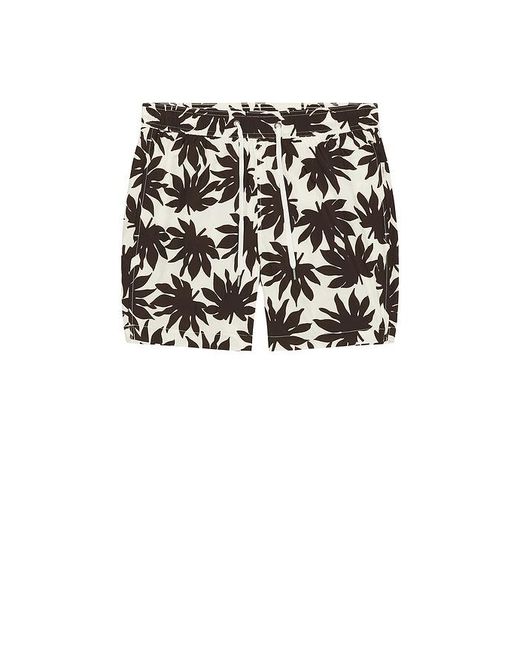 Onia Black Charles 5 Swim Trunk for men