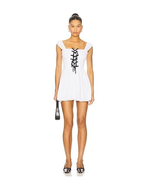 Show Me Your Mumu Mabel ミニドレス White