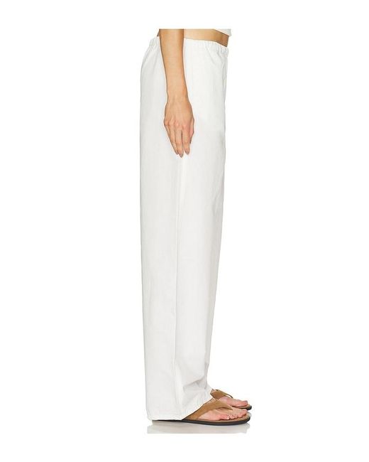 GRLFRND White Kacey Pull On Wide Leg