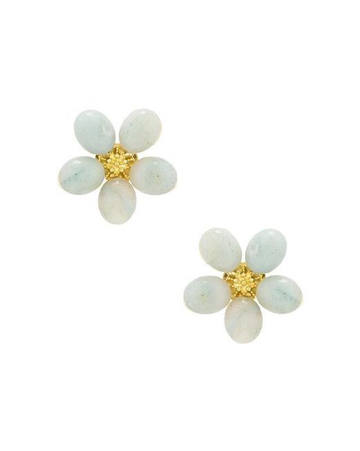 Brinker & Eliza White Oahu Earrings