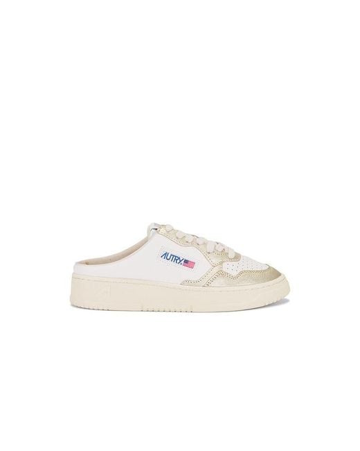 Autry White Mule Sneaker