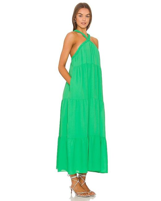 Show Me Your Mumu Green Hallie Halter Dress