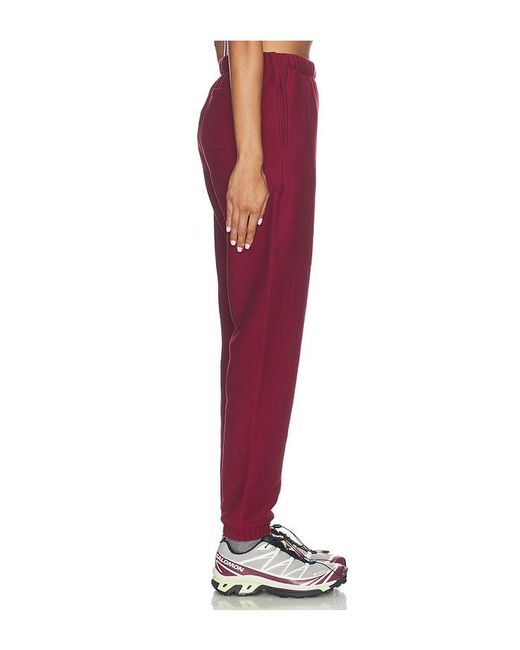 Champion Red Reverse Weave Sweatpant