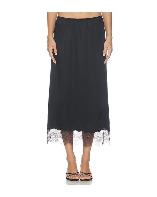 Anine Bing Black Shelby Skirt