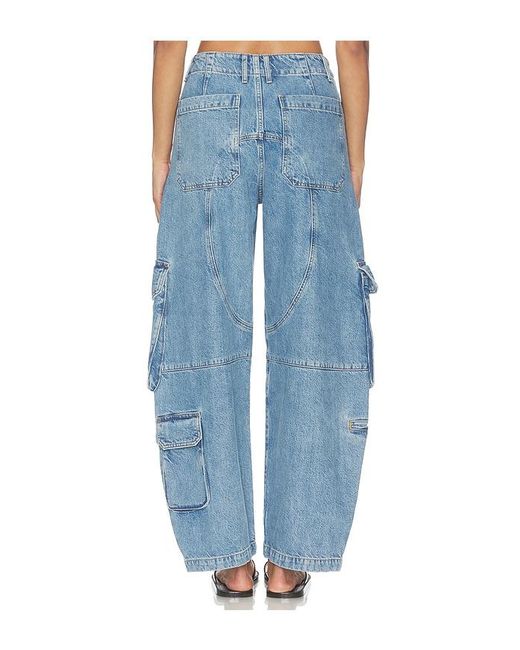 Agolde Blue Ambika Utility Jean