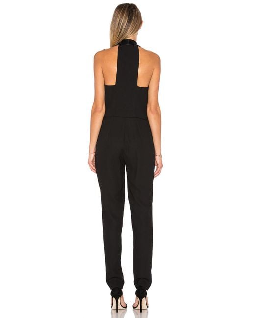 Halston heritage high neck jumpsuit hotsell