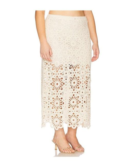 L'academie Natural 'Academie Shay Midi Skirt