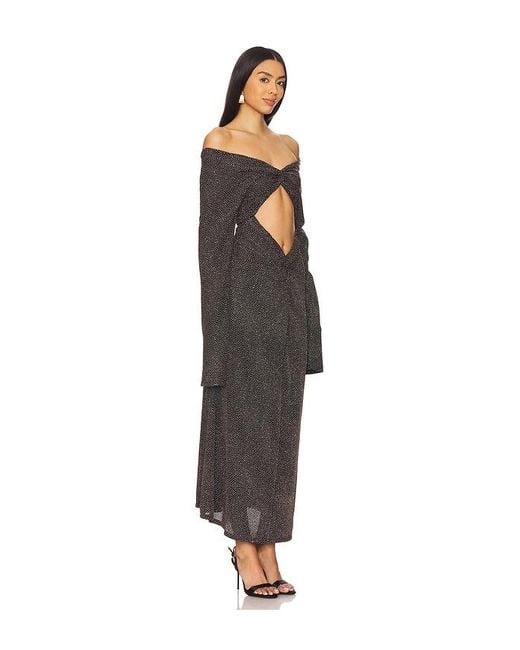 Beaufille Black Crosby Dress