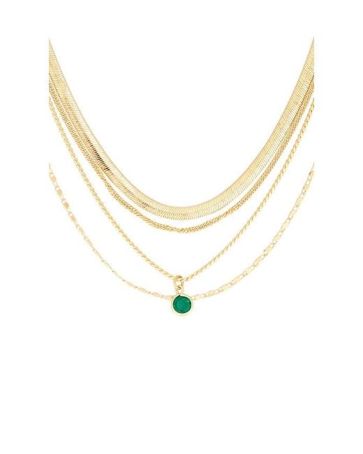 Ettika Multicolor The Chains Layered Necklace