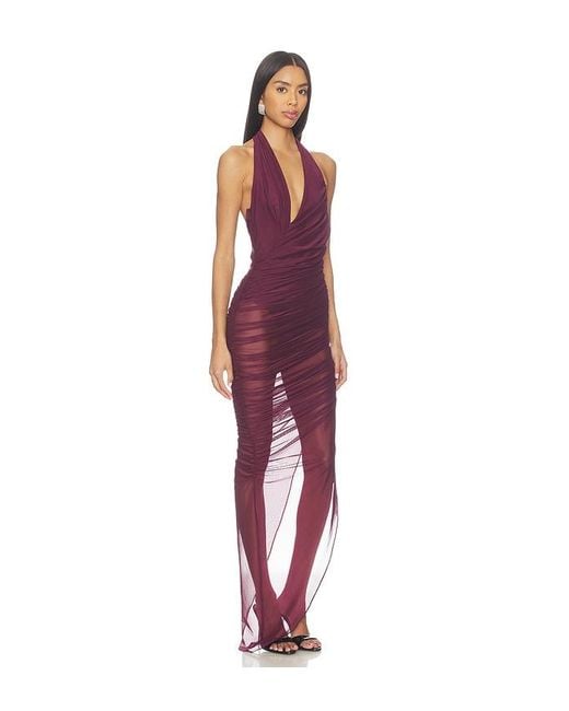 Nbd Red Noam Maxi Dress