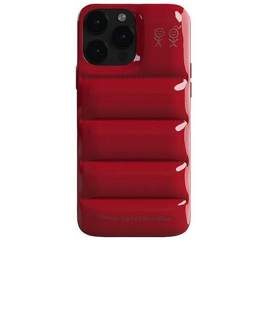 Urban Sophistication Iphone 15 Pro Glazed Puffer Case in Red | Lyst UK