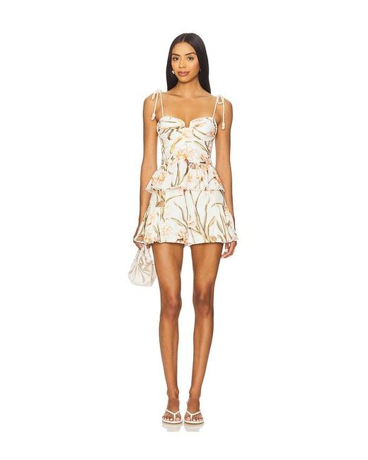 PATBO White Botanic Retro Short