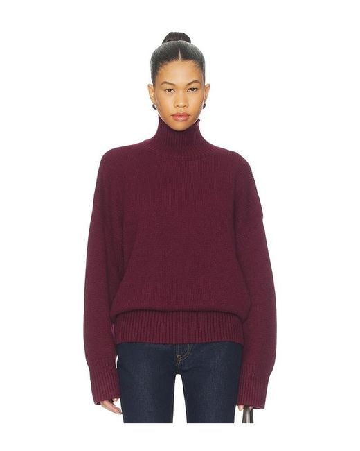 SER.O.YA Purple Elsa Turtleneck Sweater