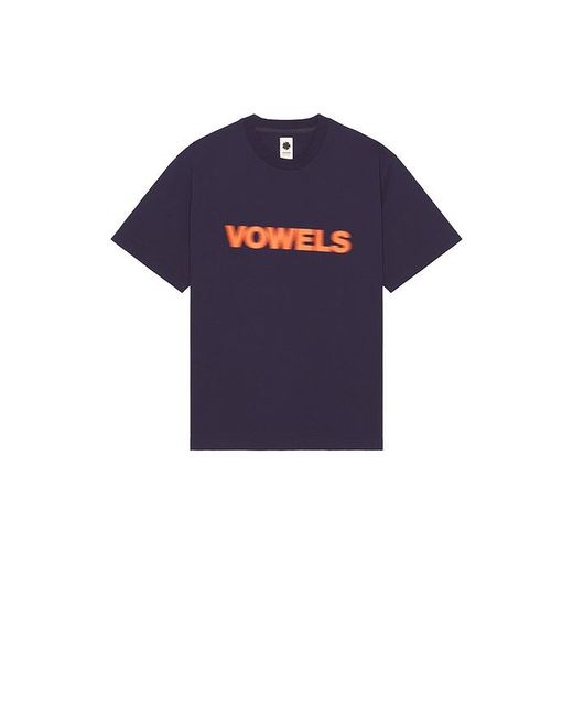 vowels Blue Blur Tee for men
