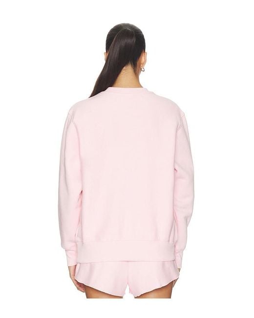 Champion Pink Reverse Weave Crewneck Sweater