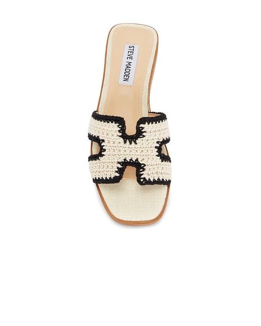 Steve Madden White Hadyn-M Sandal