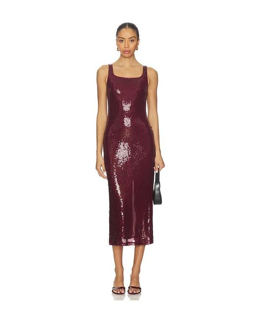 Elodie the Label Red Sandra Sequin Dress