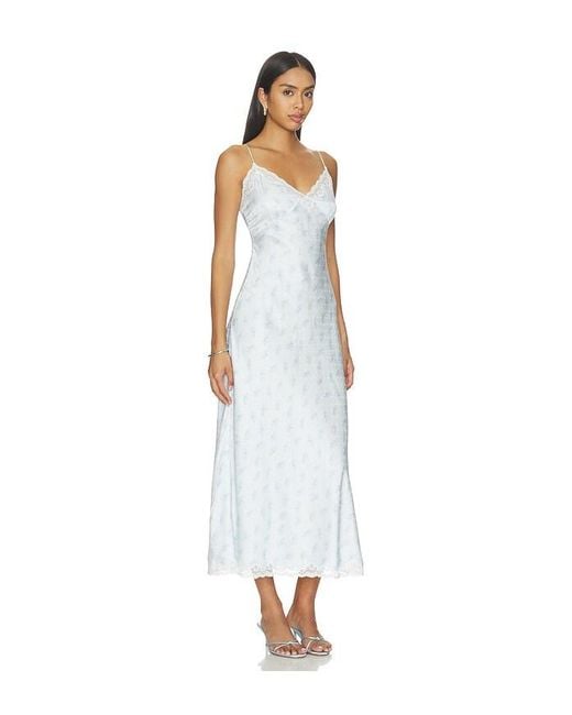 LoveShackFancy White Manuela Dress