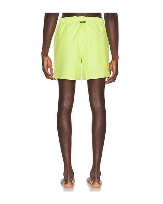 Fred Perry Yellow Swim Short for men