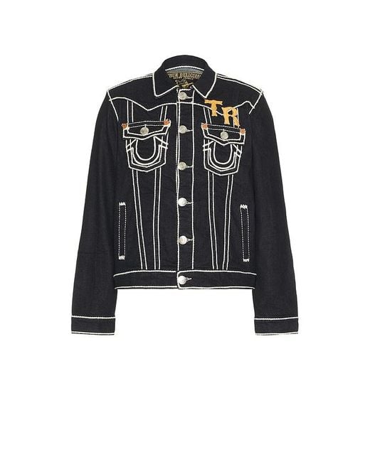 TRUE RELIGION JIMMY BIG T Gジャン 太ステッチ USA