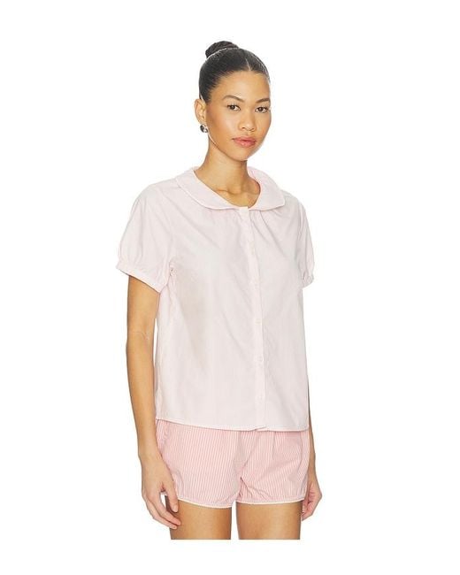 RAT BOI Multicolor Puff Sleeve Button Down