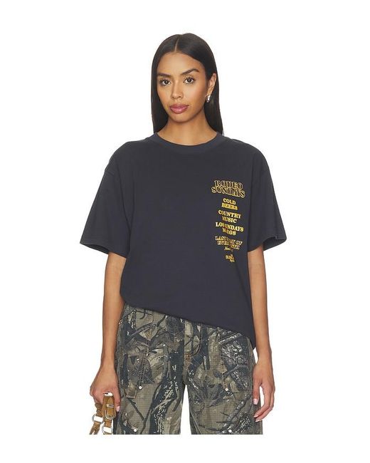 Los Sundays Blue The Rodeo Sundays Tee for men
