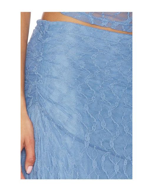 SOVERE Blue Lowri Skirt