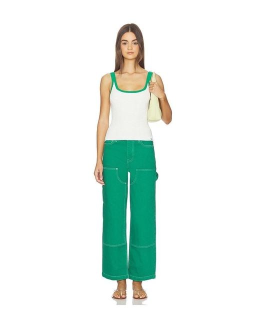 Jonathan Simkhai White Rayne Knit Tank Top