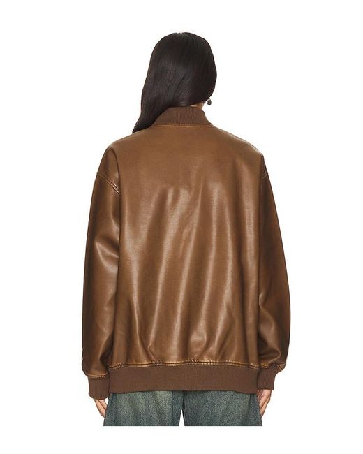 BLOUSON ARIEL en Brown superdown