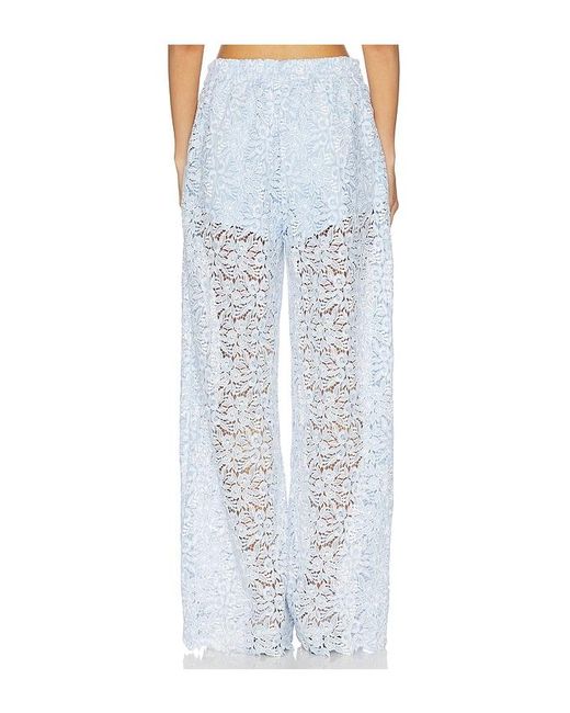 Generation Love Blue Cleo Two Tone Lace Pants