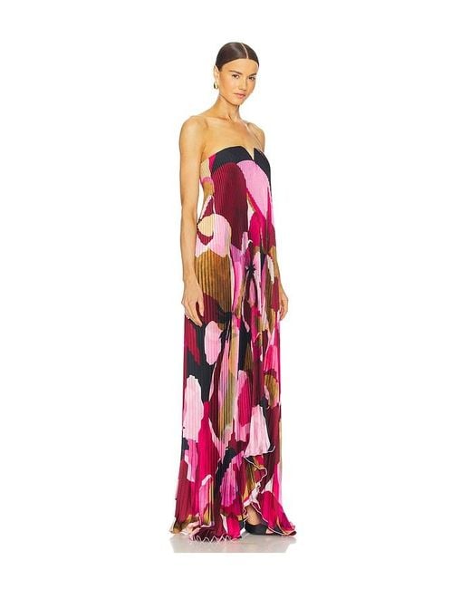 L'idée White X Revolve Tie Gown