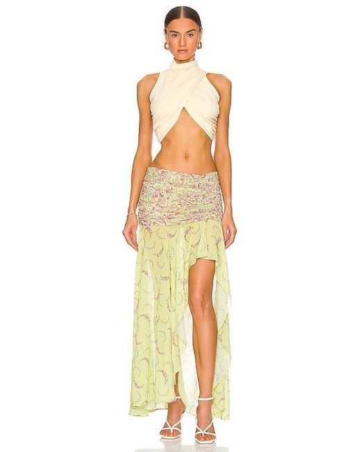 MAJORELLE Green Tatiana Skirt