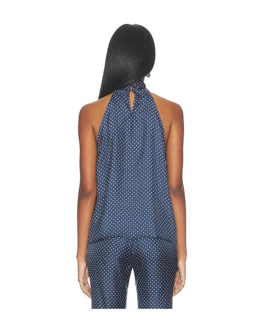 FRANÃOISE Blue Susan Blouse