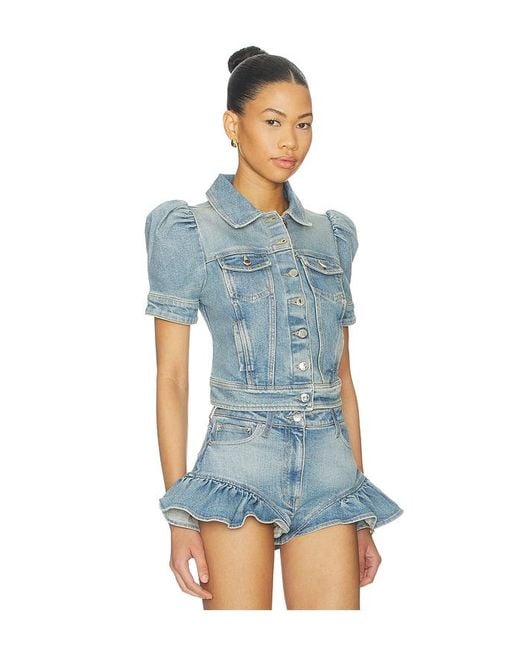 retroféte Blue Landon Denim Jacket