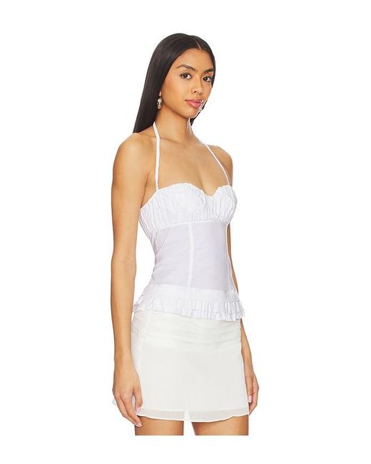 LPA White Katya Top