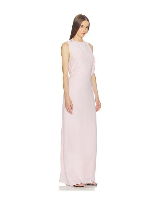 SRG Pink Karina Silk Gown