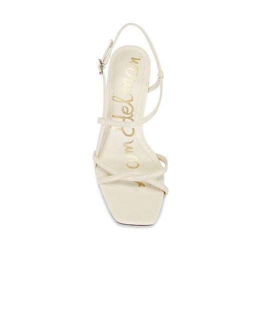 Sam Edelman White Elissa Sandal