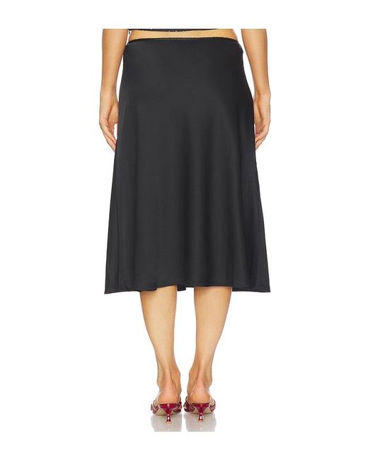 Runaway the Label Black Leanna Midi Skirt