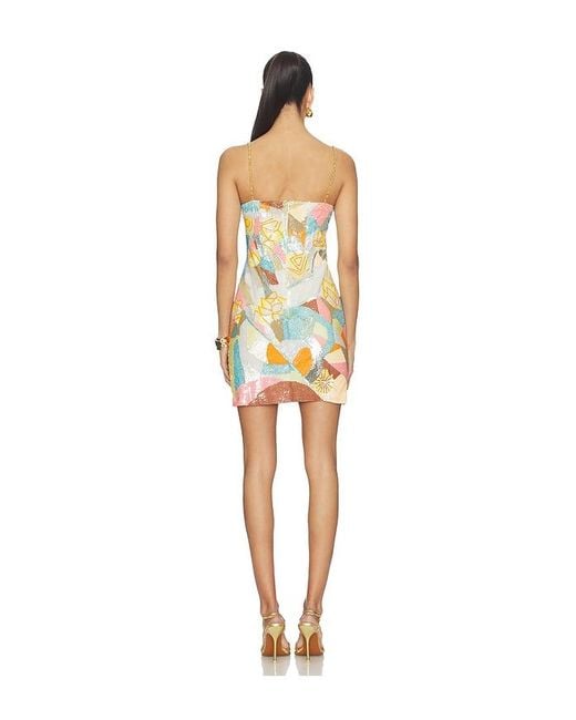 La Fuori Multicolor Mini Dress