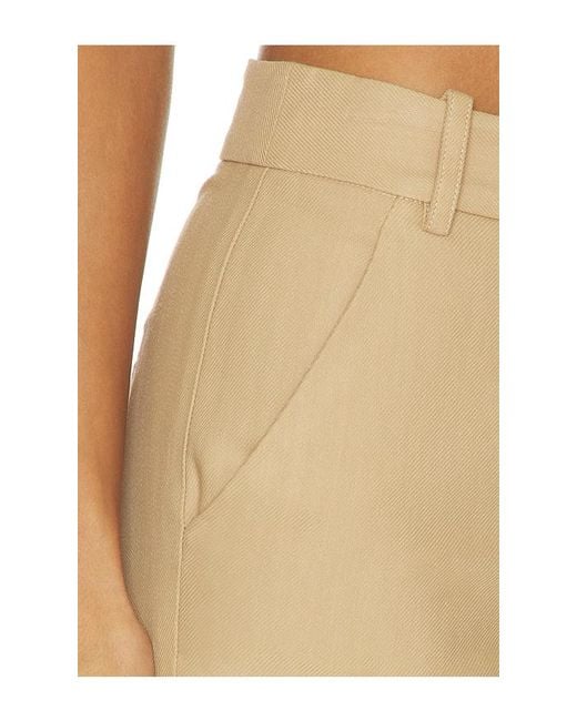 Veronica Beard Natural Corbette Pant
