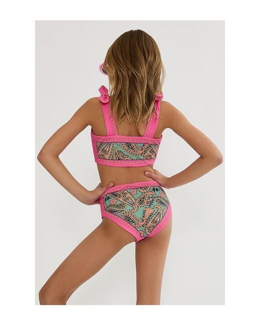 Beach Riot Pink Little Stella Set