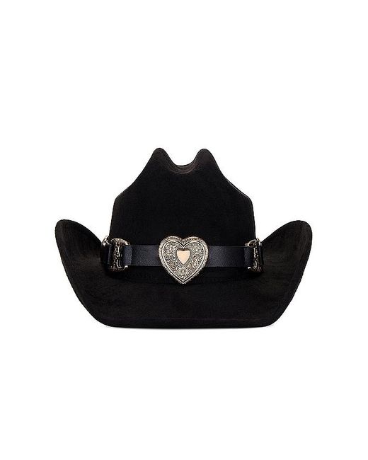 8 Other Reasons Black Gold Heart Cowboy Hat